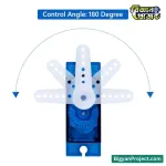 SG90 মাইক্রো সার্ভো মোটর - DIY রোবোটিক্স ও বিজ্ঞান মেলার জন্য