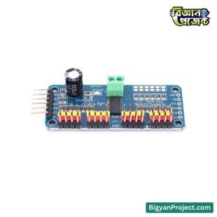 PCA9685 16 চ্যানেল সার্ভো ড্রাইভার কিনুন অনলাইনে