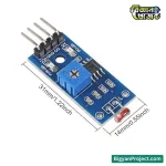 5mm LDR লাইট সেন্সর 4 Pin মডিউল কিনুন