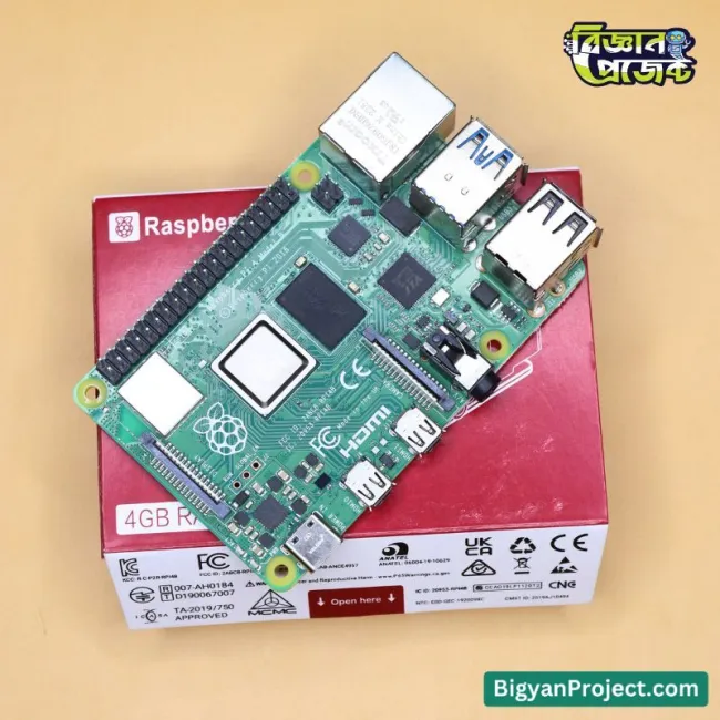 Raspberry Pi 4 Model B 4GB Board – Buy for DIY Projects and Coding