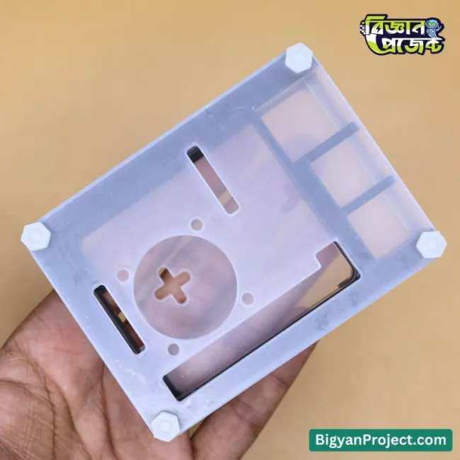 Raspberry Pi 4B Acrylic Case with Cooling Fan - Buy Now