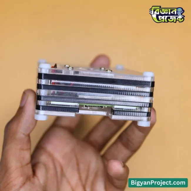 Raspberry Pi 4B Acrylic Case with Cooling Fan - Buy Now