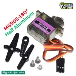 MG90s RC 9g সার্ভো মোটর কিনুন সেমি-মেটাল গিয়ারসহ