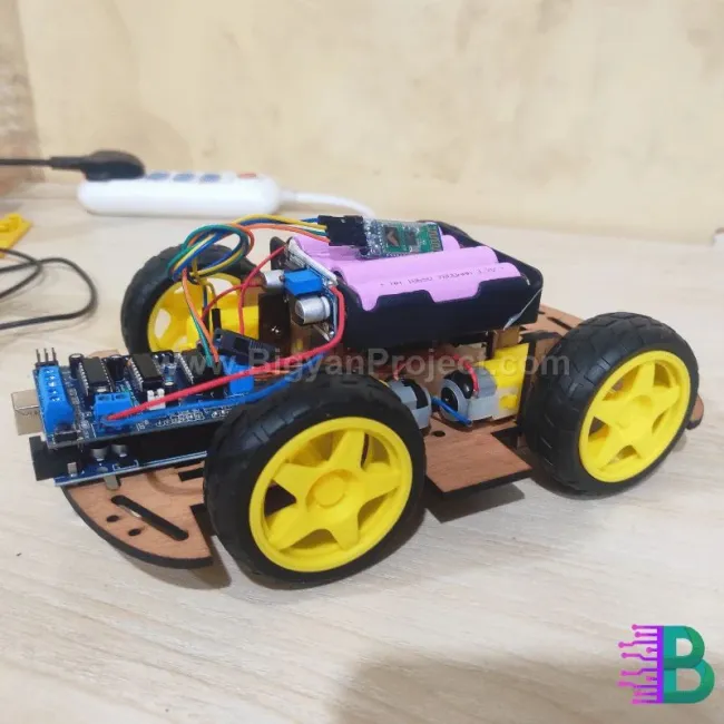 Arduino Bluetooth Controlled Robot Car for Science Projects