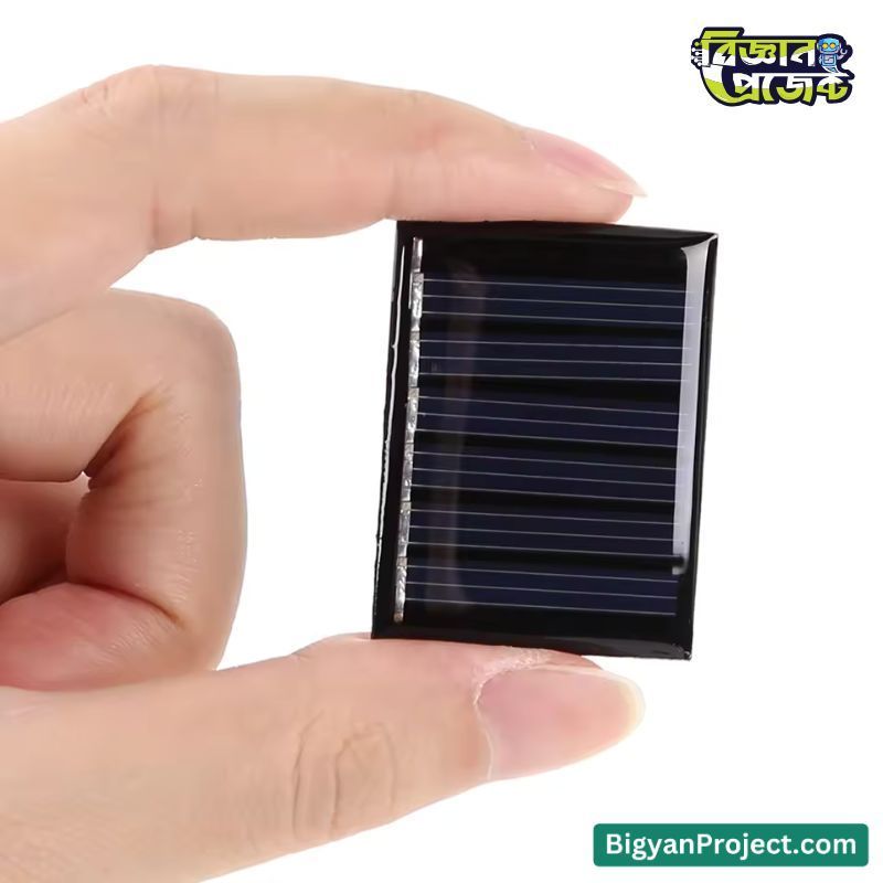 ৩ ভোল্ট সোলার প্যানেল 40x30mm ৫০ মিলি আম্পিয়ার  ০.১৫ ওয়াট