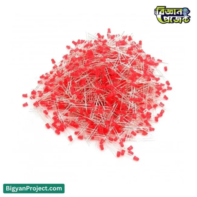 ৩মিমি LED লাইট ডায়োড – লাল, সাদা, সবুজ, নীল কিনুন