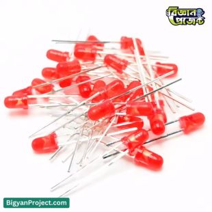 ৩মিমি LED লাইট ডায়োড – লাল, সাদা, সবুজ, নীল কিনুন