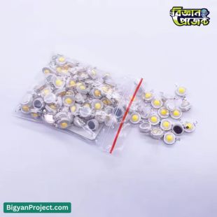 ১ ওয়াট কুল হোয়াইট COB LED চিপ – এখনই কিনুন অনলাইনে
