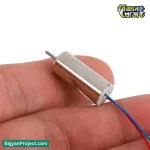 ১০২০ কোরলেস মোটর ৩.৭ ভোল্ট 53000RPM RC ড্রোনের জন্য 10mm*20mm