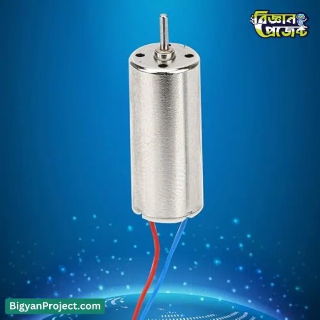 ১০২০ কোরলেস মোটর ৩.৭ ভোল্ট 53000RPM RC ড্রোনের জন্য 10mm*20mm