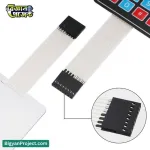 4x4 কীপ্যাড ১৬ কী মেমব্রেন সুইচ আরডুইনো ESP32 এর জন্য