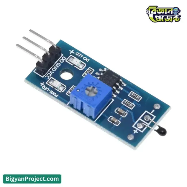 NTC ৩ পিন তাপমাত্রা সেন্সর মডিউল আরডুইনোর জন্য – অনলাইনে অর্ডার করুন