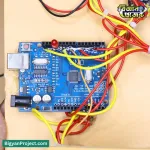 সোলার ট্র্যাকার সিস্টেম সার্ভো মোটর ও তাপমাত্রা সেন্সরসহ