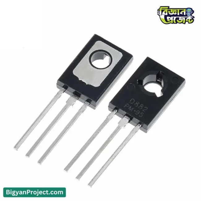 D882 NPN ট্রানজিস্টর 40V 3A – Buy Online