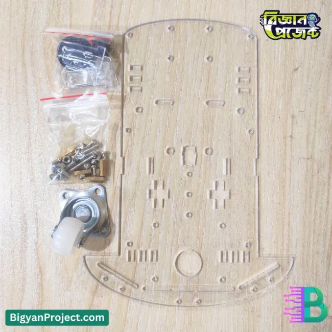 লাইন ফলোয়িং রোবট | আরডুইনো প্রজেক্ট BD