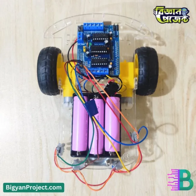 লাইন ফলোয়িং রোবট | আরডুইনো প্রজেক্ট BD