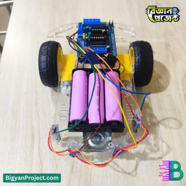 লাইন ফলোয়িং রোবট | আরডুইনো প্রজেক্ট BD