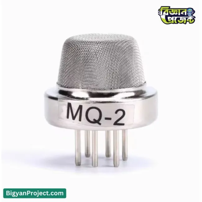 MQ-2 গ্যাস সেন্সর কিনুন ধোঁয়া এলপিজি হাইড্রোজেন Bigyan Project