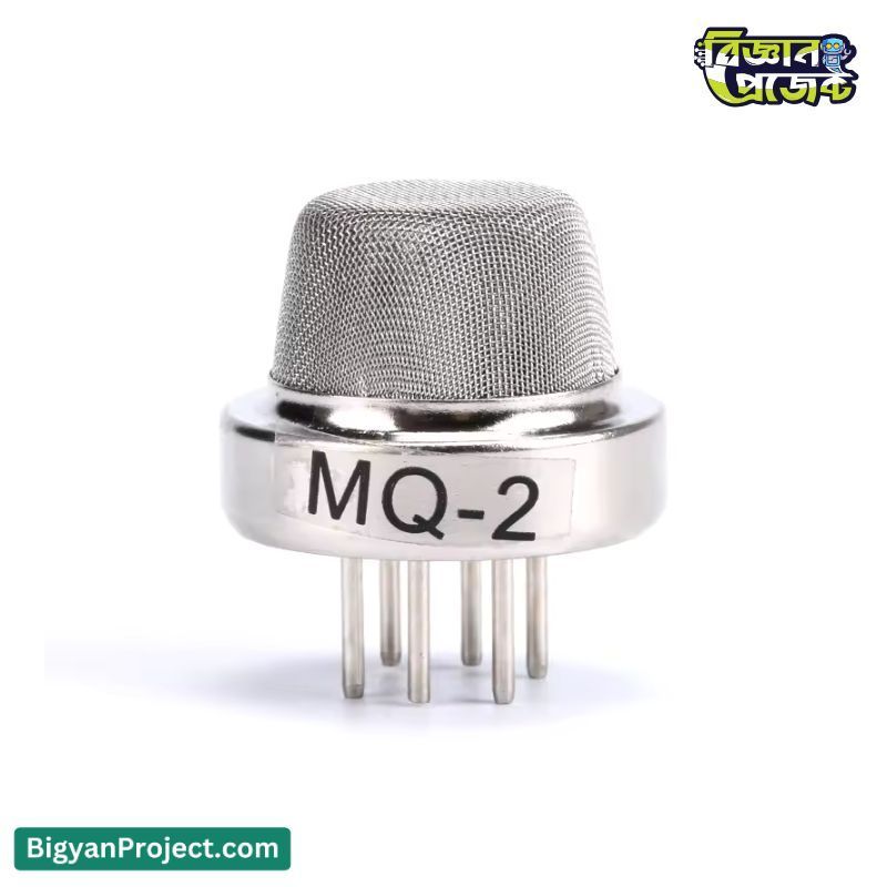 MQ-2 গ্যাস সেন্সর কিনুন ধোঁয়া এলপিজি হাইড্রোজেন Bigyan Project