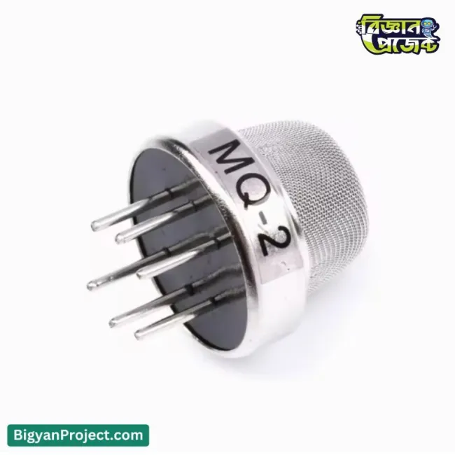 MQ-2 গ্যাস সেন্সর কিনুন ধোঁয়া এলপিজি হাইড্রোজেন Bigyan Project