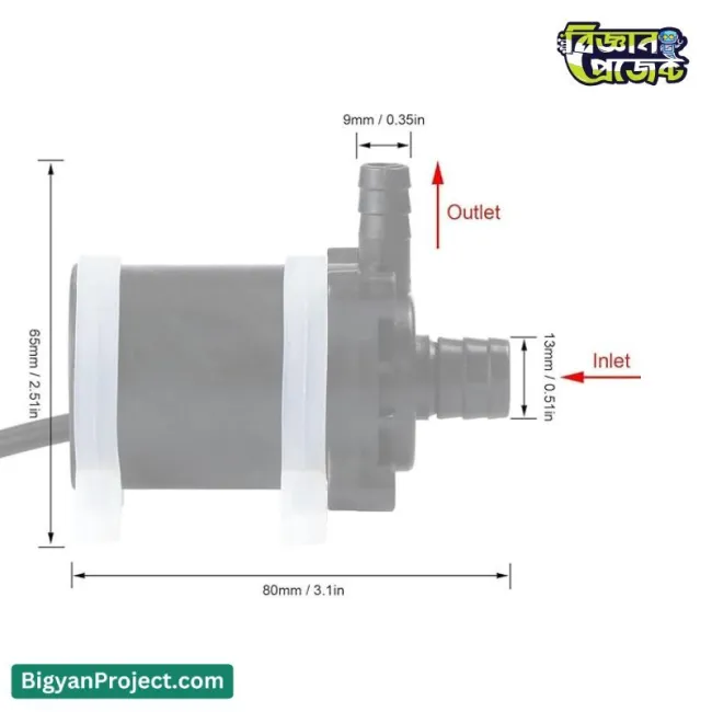 ১২ ভোল্ট ওয়াটার পাম্প কিনুন | বিজ্ঞান প্রজেক্ট