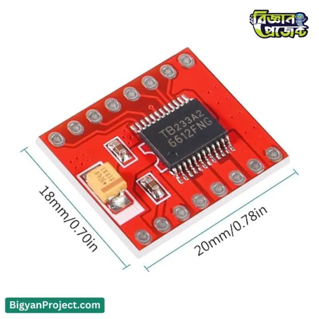 Buy TB6612FNG ডিসি মোটর ড্রাইভার মডিউল 1.2A