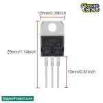 Buy LM7805 ভোল্টেজ রেগুলেটর 5V 1.5A অনলাইনে