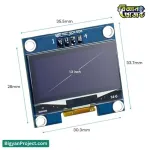 1.3 inch OLED Display SH1106 I2C 128x64 – buy now