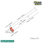 কিনুন ৫মিমি GL5516 ফটোরেসিস্টর Arduino ও প্রজেক্টের জন্য