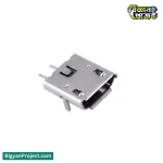 Micro USB 2-Pin Female Connector | Power Jack for Sale