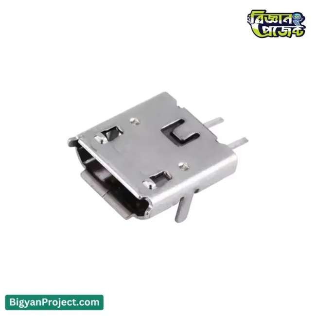 Micro USB 2-Pin Female Connector | Power Jack for Sale