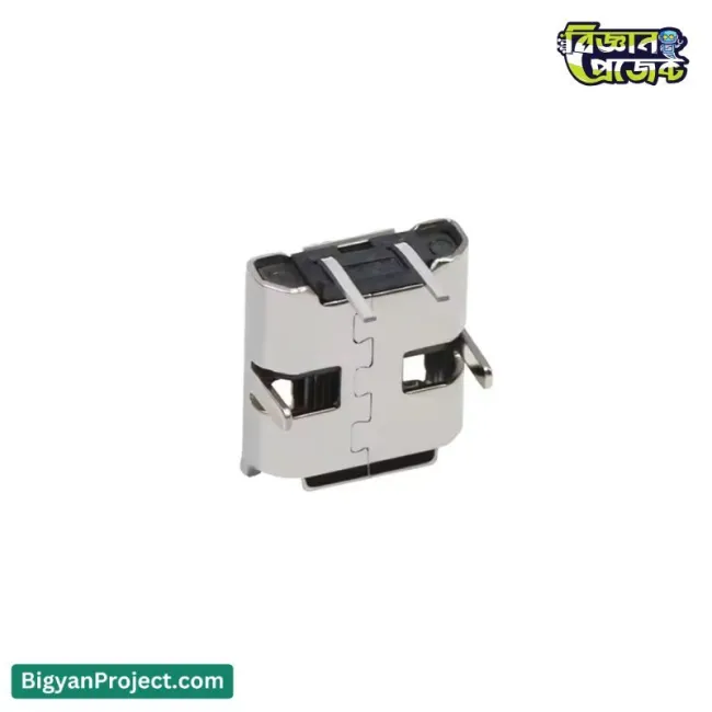 Micro USB 2-Pin Female Connector | Power Jack for Sale