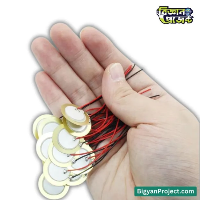 20মিমি পাইজো ডিস্ক অ্যাকোস্টিক মাইক্রোফোন