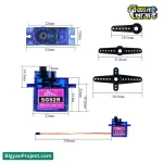 SG92R 9g মাইক্রো সার্ভো কিনুন | নির্ভুল নিয়ন্ত্রণ