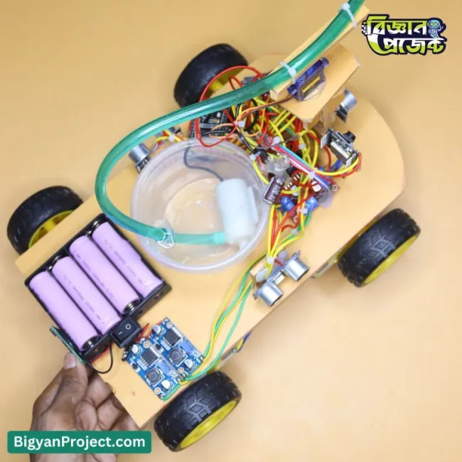 কিনুন DIY ফায়ার ফাইটিং রোবট | ESP32-CAM, অটো কন্ট্রোল