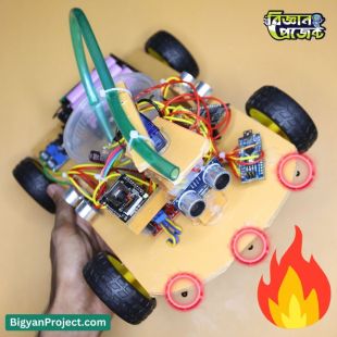 Buy DIY Fire Fighting Robot | ESP32-CAM, Auto Control