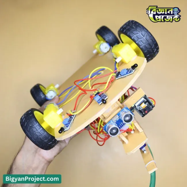 কিনুন DIY ফায়ার ফাইটিং রোবট | ESP32-CAM, অটো কন্ট্রোল