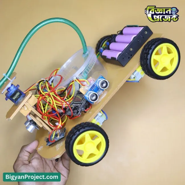 কিনুন DIY ফায়ার ফাইটিং রোবট | ESP32-CAM, অটো কন্ট্রোল