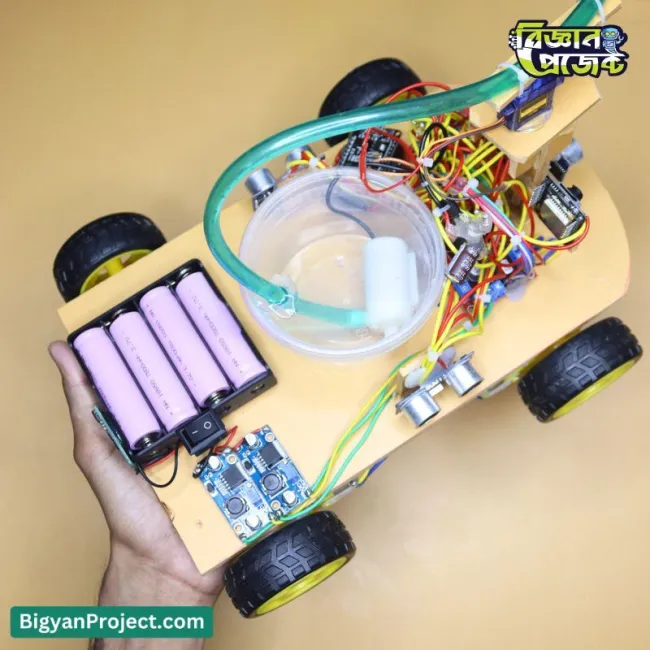 কিনুন DIY ফায়ার ফাইটিং রোবট | ESP32-CAM, অটো কন্ট্রোল