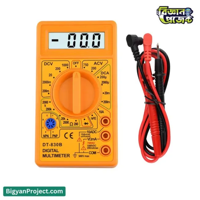 DT-830D ডিজিটাল মাল্টিমিটার কিনুন সেরা দামে বাংলাদেশে