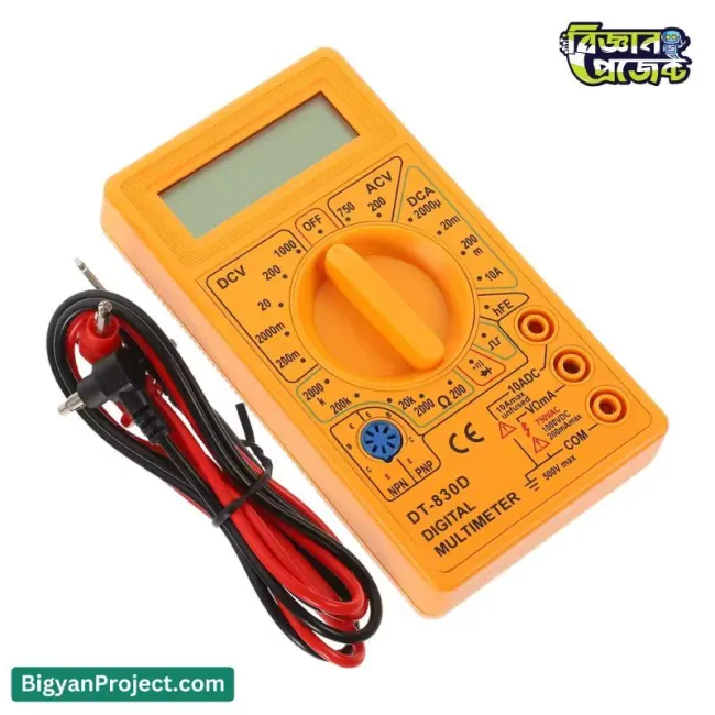 DT-830D ডিজিটাল মাল্টিমিটার কিনুন সেরা দামে বাংলাদেশে