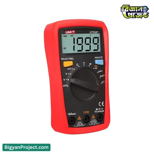 UNI-T UT33A+ ডিজিটাল মাল্টিমিটার কিনুন সেরা দামে