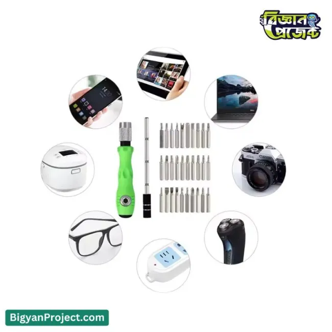 ৩২-ইন-১ স্ক্রুড্রাইভার সেট | কিনুন মোবাইল ও পিসি মেরামতে