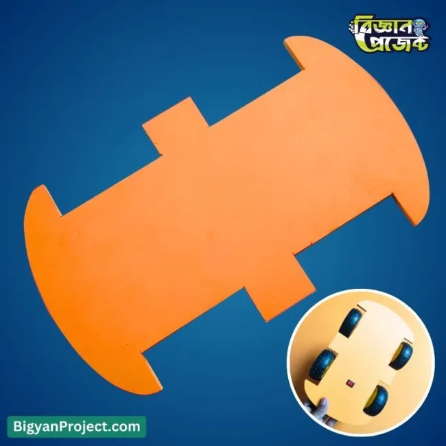 রোবট কার চেসিস কিনুন ৫মিমি PVC DIY প্রজেক্ট বেস