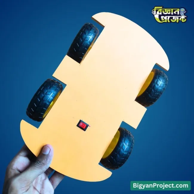 রোবট কার চেসিস কিনুন ৫মিমি PVC DIY প্রজেক্ট বেস