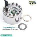 মিস্ট মেকার কিনুন - ১২ LED আল্ট্রাসনিক ফগার ও হিউমিডিফায়ার