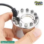 মিস্ট মেকার কিনুন - ১২ LED আল্ট্রাসনিক ফগার ও হিউমিডিফায়ার