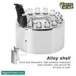 মিস্ট মেকার কিনুন - ১২ LED আল্ট্রাসনিক ফগার ও হিউমিডিফায়ার