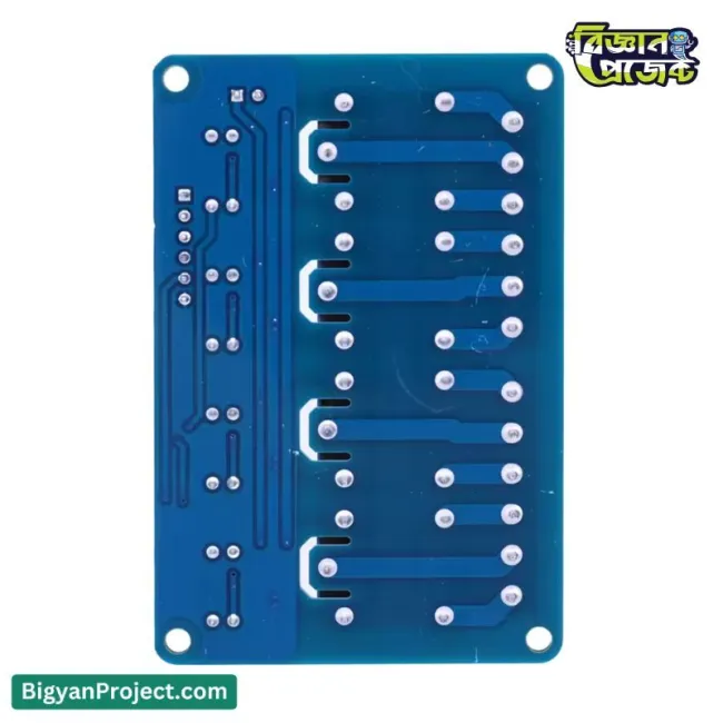 5V 4-চ্যানেল রিলে মডিউল কিনুন অনলাইনে (অপটোকাপলার)