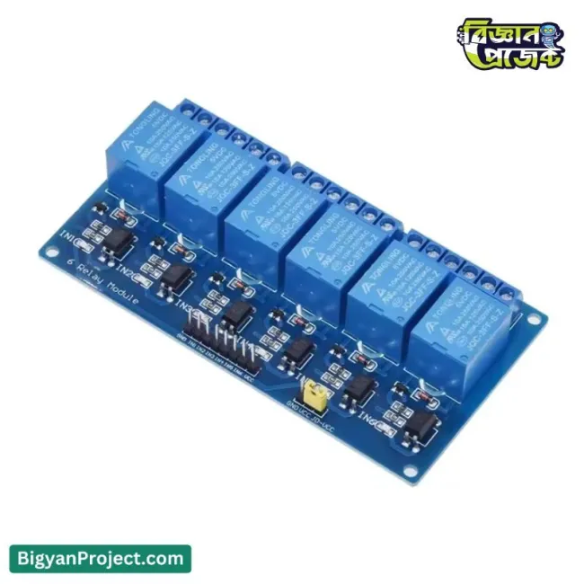কিনুন ৫ভি ৬ চ্যানেল অপটোকপলার রিলে মডিউল